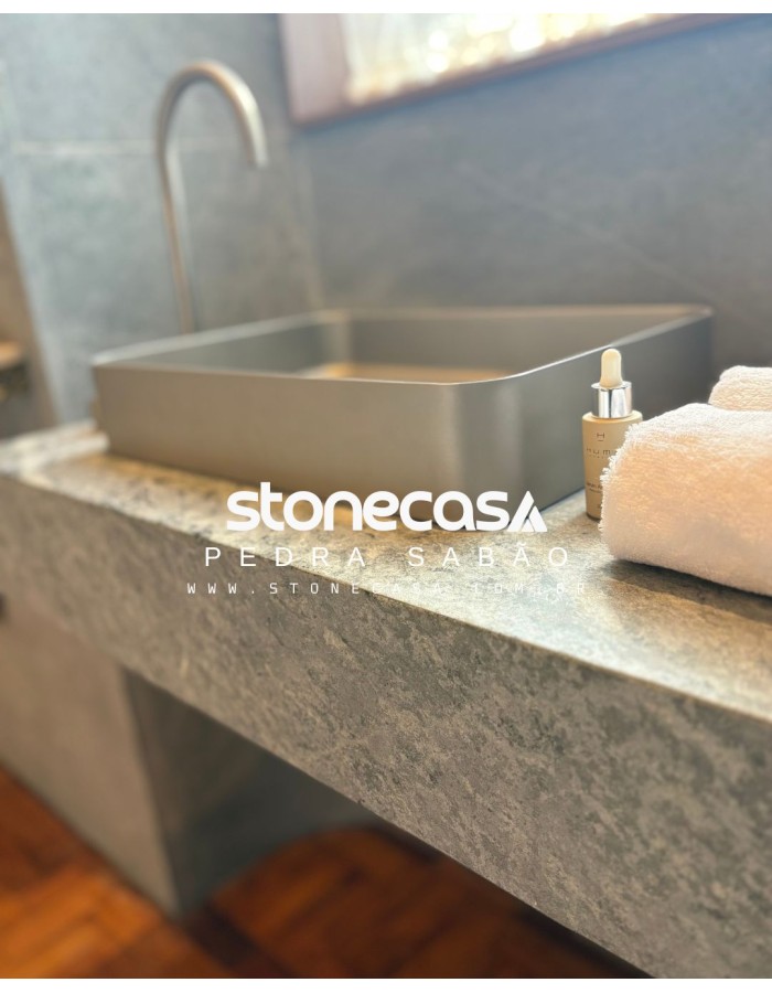 Cubas, Revestimentos de Pedra-Sabão - Stone Casa
